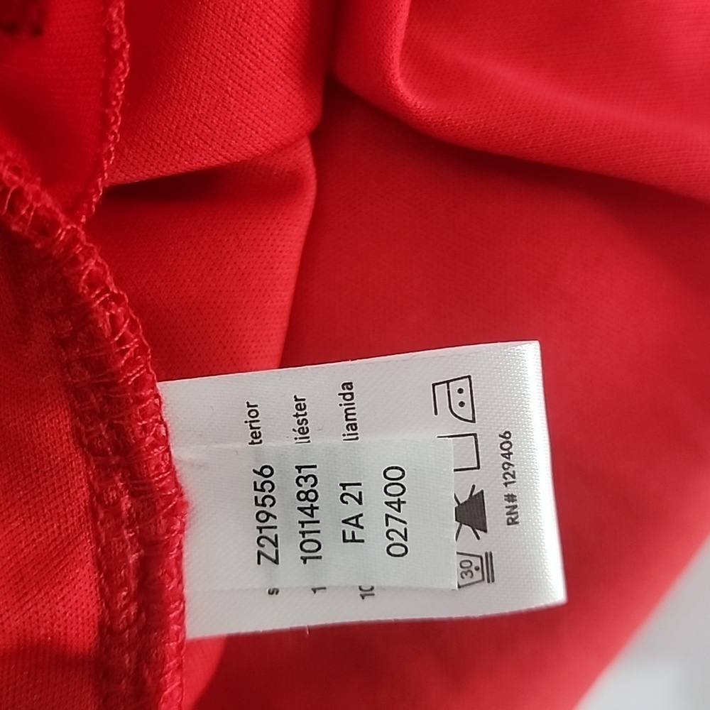 Venus Women Red Lace Short Sleeve Dress Size 10 - Picture 8 of 9